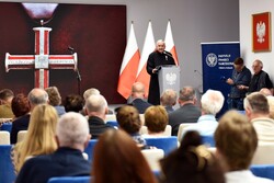 Uroczystość wręczenia Krzyży Wolności i Solidarności. Fot. Żaneta Wierzgacz (IPN)