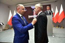 W Krakowie wręczono Krzyże Wolności i Solidarności. Fot. Żaneta Wierzgacz (IPN)