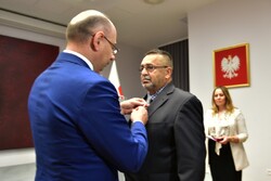 W Krakowie wręczono Krzyże Wolności i Solidarności. Fot. Żaneta Wierzgacz (IPN)