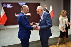 W Krakowie wręczono Krzyże Wolności i Solidarności. Fot. Żaneta Wierzgacz (IPN)