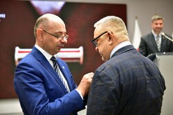 W Krakowie wręczono Krzyże Wolności i Solidarności. Fot. Żaneta Wierzgacz (IPN)