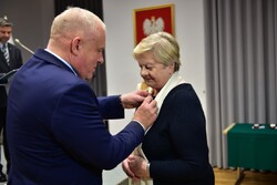 W Krakowie wręczono Krzyże Wolności i Solidarności. Fot. Żaneta Wierzgacz (IPN)