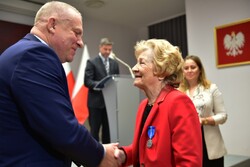 W Krakowie wręczono Krzyże Wolności i Solidarności. Fot. Żaneta Wierzgacz (IPN)