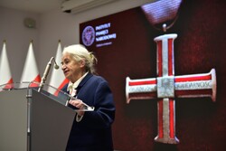 W Krakowie wręczono Krzyże Wolności i Solidarności. Fot. Żaneta Wierzgacz (IPN)