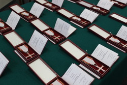 Uroczystość wręczenia Krzyży Wolności i Solidarności