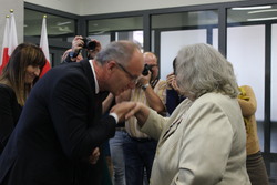 Uroczystość wręczenia Krzyży Wolności i Solidarności