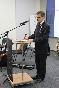 Uroczystość wręczenia Krzyży Wolności i Solidarności