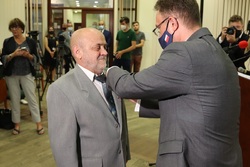 Uroczystość wręczenia Krzyży Wolności i Solidarności – Łódź, 30 czerwca 2021