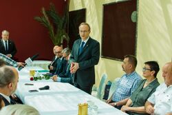 Głos zabiera dr Łukasz Kamiński, prezes Instytutu Pamięci Narodowej 