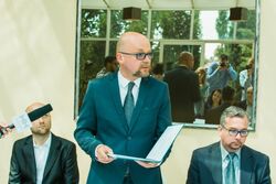 Wystąpienie dr. Pawła Perzyny, naczelnika Oddziałowego Biura Udostępniania i Archiwizacji Dokumentów IPN w Łodzi 