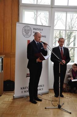 Uroczystość wręczenia Krzyży Wolności i Solidarności w Poznaniu  