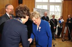 Uroczystość wręczenia Krzyży Wolności i Solidarności w Poznaniu  