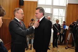 Uroczystość wręczenia Krzyży Wolności i Solidarności w Poznaniu  