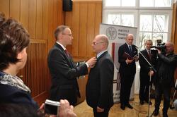 Uroczystość wręczenia Krzyży Wolności i Solidarności w Poznaniu  