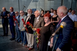 Uhonorowani Krzyżami Wolności i Solidarności. Fot. K. Filmanowicz/Radio Zachód