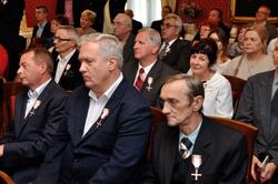 Uroczystość wręczenia Krzyży Wolności i Solidarności