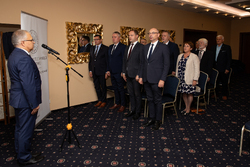 Uroczystość wręczenia Krzyży Wolności i Solidarności działaczom opozycji antykomunistycznej – Rzeszów, 11 października 2024. Fot. Igor Witowicz (IPN)