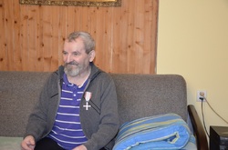 Działacz opozycji antykomunistycznej Tadeusz Jan Bednarczyk odznaczony Krzyżem Wolności i Solidarności. Fot. K. Gajda-Bator.