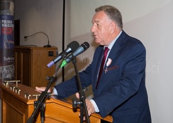 W imieniu odznaczonych KWiS głos zabrał prof. Jan Draus - członek Kolegium IPN.