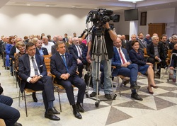 Uroczystość wręczenia Krzyży Wolności i Solidarności w Rzeszowie.