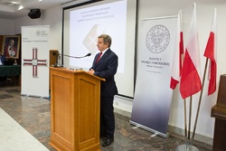 Wojciech Buczak - poseł na Sejm RP na uroczystości KWiS w Rzeszowie.