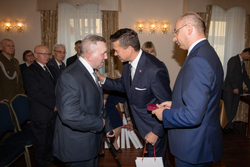 Uroczystość wręczenia Krzyży Wolności i Solidarności w Rzeszowie.