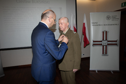 Uroczystość wręczenia Krzyży Wolności i Solidarności w Rzeszowie.