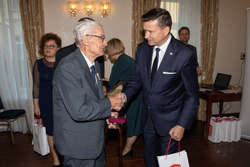 Uroczystość wręczenia Krzyży Wolności i Solidarności w Rzeszowie.