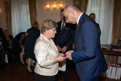 Uroczystość wręczenia Krzyży Wolności i Solidarności w Rzeszowie.