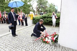 Obchody 40. rocznicy powstania NSZZ „Solidarność“ i uroczystość wręczenia Krzyży Wolności i Solidarności działaczom opozycji antykomunistycznej. Fot. Igor Witowicz
