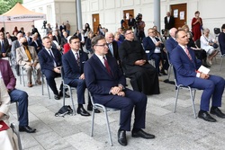 Obchody 40. rocznicy powstania NSZZ „Solidarność“ i uroczystość wręczenia Krzyży Wolności i Solidarności działaczom opozycji antykomunistycznej. Fot. Igor Witowicz