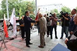 Obchody 40. rocznicy powstania NSZZ „Solidarność“ i uroczystość wręczenia Krzyży Wolności i Solidarności działaczom opozycji antykomunistycznej. Fot. Igor Witowicz