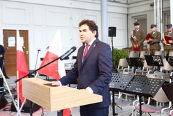 Obchody 40. rocznicy powstania NSZZ „Solidarność“ i uroczystość wręczenia Krzyży Wolności i Solidarności działaczom opozycji antykomunistycznej. Fot. Igor Witowicz