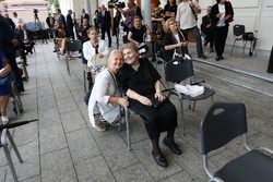 Obchody 40. rocznicy powstania NSZZ „Solidarność“ i uroczystość wręczenia Krzyży Wolności i Solidarności działaczom opozycji antykomunistycznej. Fot. Igor Witowicz