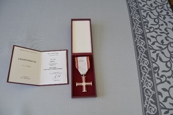 Pośmiertne odznaczenie Krzyżem Wolności i Solidarności Józef Kinela  z Iwonicza.