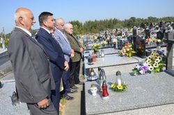 Wizyta na grobie Józef a i Danuty Kinel w Iwoniczu.