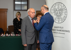 Uroczystość wręczenia Krzyży Wolności i Solidarności - Rzeszów, 23 września 2022 (fot. Igor Witowicz)