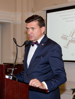 Uroczystość wręczenia Krzyży Wolności i Solidarności działaczom opozycji antykomunistycznej. Fot. Igor Witowicz.