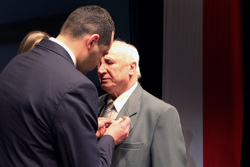 Uroczystość wręczenia Krzyży Wolności i Solidarności, fot. M. Manowski