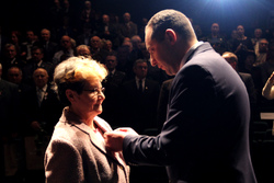 Uroczystość wręczenia Krzyży Wolności i Solidarności, fot. M. Manowski