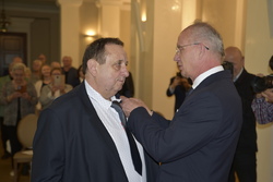 Uroczystość wręczenia Krzyży Wolności i Solidarności działaczom opozycji niepodległościowej z lat 1956–1989 – Wrocław, 14 czerwca 2024/ fot. M.Parysek