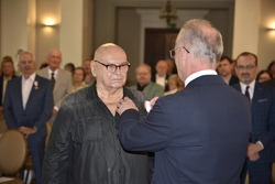 Uroczystość wręczenia Krzyży Wolności i Solidarności działaczom opozycji niepodległościowej z lat 1956–1989 – Wrocław, 14 czerwca 2024/ fot. M.Parysek