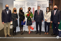 Wręczenie Krzyża Wolności i Solidarności Jolancie Grzelczyk