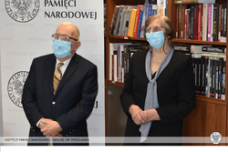 Wręczenie Krzyża Wolności i Solidarności Krystynie i Karolowi Skibińskim