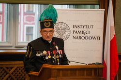 W imieniu odznaczonych przemawiał pan Leszek Żołyniak