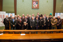 Pamiątkowe zdjęcie wszystkich odznaczonych