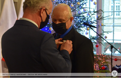 Uroczystość odznaczenia Krzyżami Wolności i Solidarności działaczy opozycji demokratycznej z czasów PRL