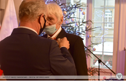 Uroczystość odznaczenia Krzyżami Wolności i Solidarności działaczy opozycji demokratycznej z czasów PRL