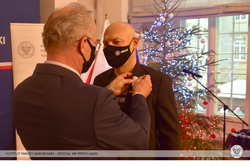 Uroczystość odznaczenia Krzyżami Wolności i Solidarności działaczy opozycji demokratycznej z czasów PRL