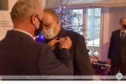 Uroczystość odznaczenia Krzyżami Wolności i Solidarności działaczy opozycji demokratycznej z czasów PRL